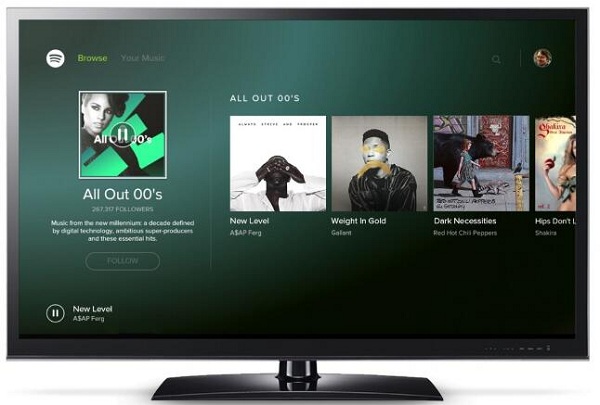 How to get spotify on sony blu ray player